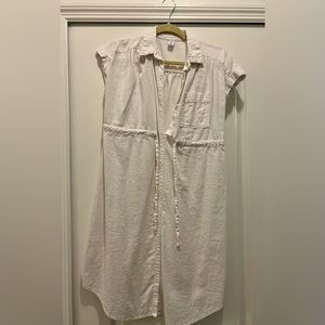 Old Navy maternity white dress